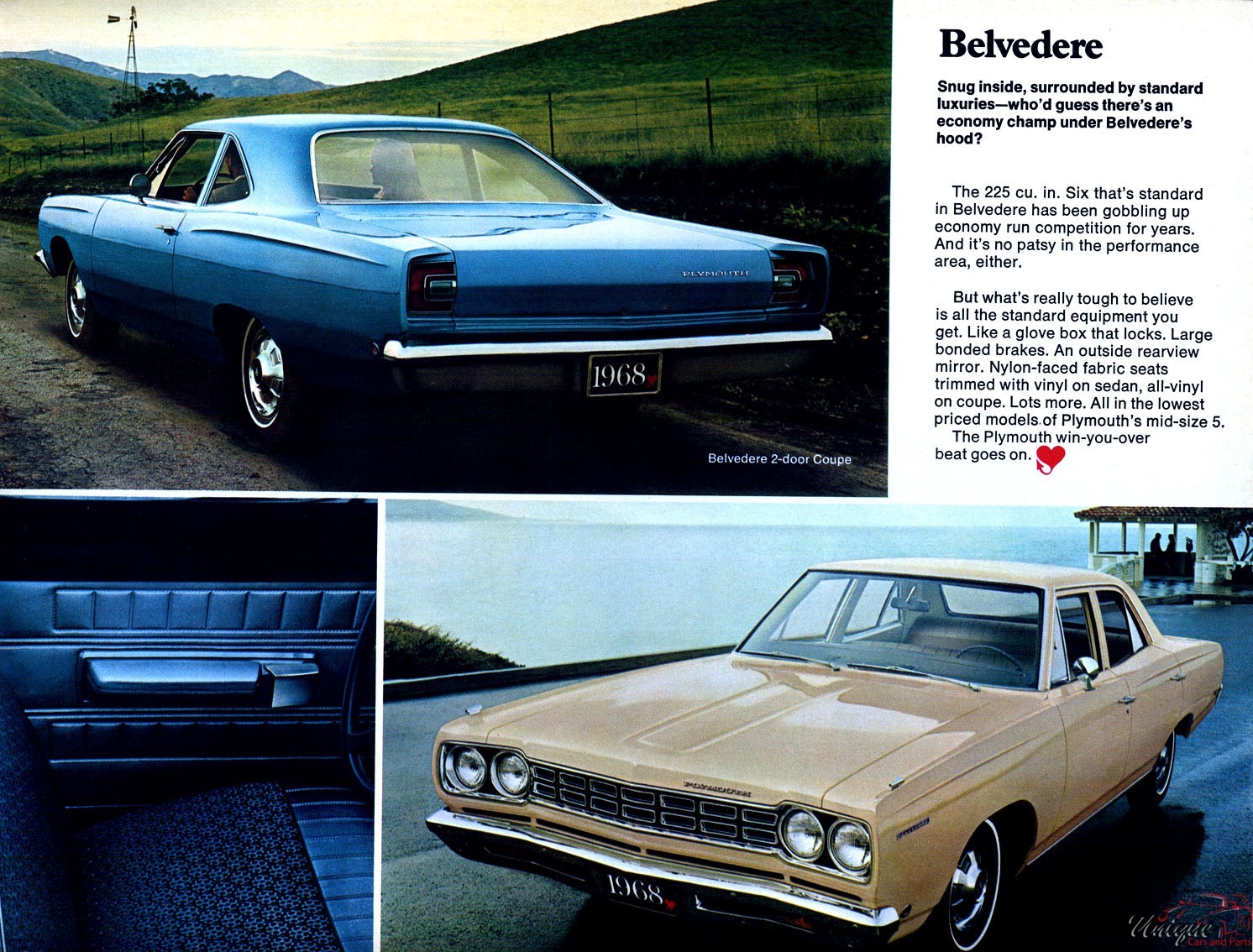 1968 Plymouth All Models Brochure Page 12